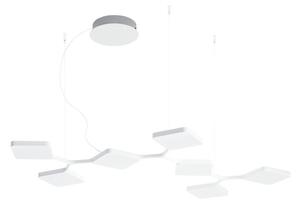 Stilnovo 8520 Quad_P7, bílé závěsné svítidlo pro nepřímé osvětlení, 42W LED 3000K stmívatelné, 112x82cm