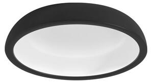 Stilnovo 8531 Reflexio_S, bílo-černé stropní svítidlo se skrytým zdrojem světla, 37W LED stmívatelné 3000K, prům. 46cm