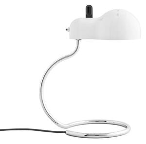 Stilnovo 9065 Minitopo Classic, bílá stolní retro lampička, 1x7W LED E27, výška 36cm