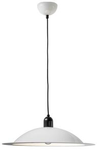 Stilnovo 8987 Lampiatta, retro bílé závěsné svítidlo, 1x11W LED E27, prům. 50cm