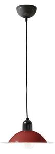 Stilnovo 8985 Lampiatta, retro červené závěsné svítidlo, 1x7W LED E27, prům. 28,2cm