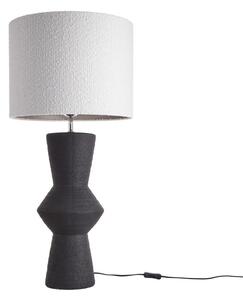 FREJA Stolní lampa 85 cm - černá/bílá