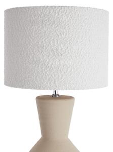 FREJA Stolní lampa 85 cm - béžová/bílá