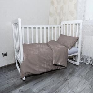 Sablio Mikroplyšové dětské povlečení do postýlky Trojúhelníková abstrakce - 120x90 / 40x60