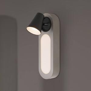 OSRAM LED nástěnné světlo NEPTUNE, bílé, 1 bodovka, kovový vypínač, Bílá / opál, Obývací pokoj / jídelna, kov, Moderní