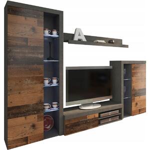 Moderní Nábytková Stěna Do Salonu Astra Elegantní Set