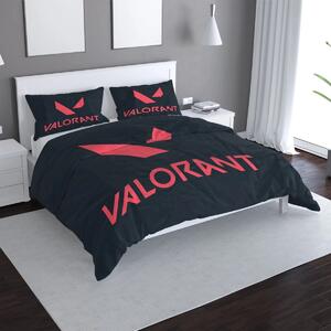 Sablio Povlečení VALORANT Black - 140x200 / 90x70