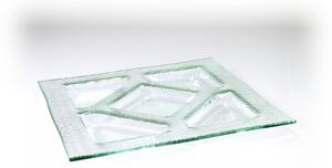 BDK-GLASS Skleněný tác 25x25cm - čirý