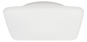 Linea Light 7808 MyWhite_Q, čtvercové venkovní svítidlo z bílého polyethylenu, 16W LED 3000K, 39x39cm, IP65