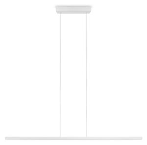 Linea Light 8200 Straight_P1, bílé subtilní svítidlo nad stůl, 11W LED 2700K, délka 102cm