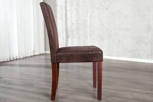 Židle GENUA kávová mikrovlákno Nábytek | Jídelní prostory | Jídelní židle | Všechny jídelní židle