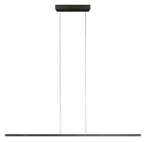 Linea Light 8204 Straight_P1, černé subtilní svítidlo nad stůl, 11W LED 2700K, délka 102cm