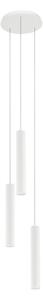Linea Light 8840 Tu-V_3, závěsné svítidlo se třemi závěsy, 56W LED 3000K DALI, délka 52,6cm