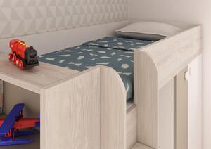 Aldo Patrová postel pro dvě děti Bo1 90x200 - cascina, clay