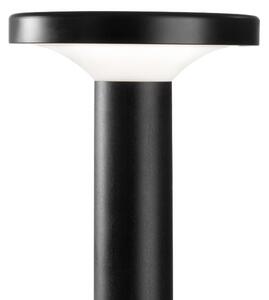 Linea Light 8663 MyWhite_Bond, černý venkovní sloupek, 12W LED 3000K, výška 20cm, IP65
