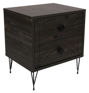 Noční stolek Luna Dark Brown