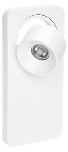 Linea Light 7972 Beebo_W, bílé nástěnné svítidlo s vypínačem, 5W LED 3000K, výška 22cm