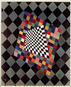 Wassily Kandinsky - Obrazová reprodukce Square, 1927, (35 x 40 cm)