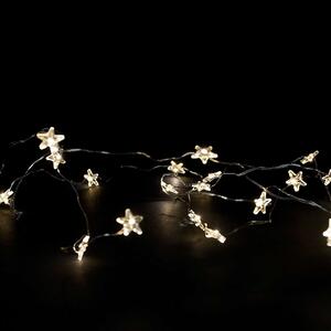 STAR LIGHTS LED Světelný řetěz drátěné hvězdy s USB 50 světel