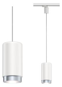 Paulmann 95404 ProRail3 Corus, bílé závěsné svítidlo, 1x50W E27, výška 27,2cm
