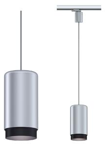 Paulmann 95403 ProRail3 Corus, matně stříbrné závěsné svítidlo, 1x50W E27, výška 27,2cm