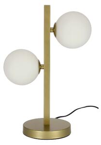 Candellux Mosazná stolní lampa Kama pro žárovku 2x G9 42-73433