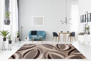 Makro Abra Kusový koberec SUMATRA C804B béžový Rozměr: 60x100 cm