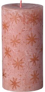 Bolsius svíčka Rustic Silhouette válec 68x130mm, Creamy Caramel