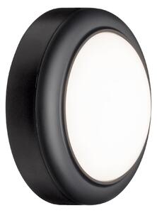 Paulmann 94119 tmavě šedé nástěnné/stropní venkovní svítidlo LED 8W 3000K, průměr 14cm, IP44