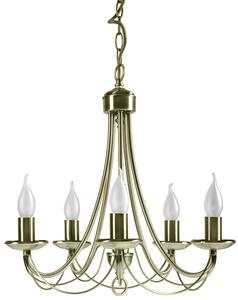 Patinový závěsný lustr Muza pro žárovku 5x E14 - Candellux - LED lustry a svítidla > Kolekce svítidel > Kolekce svítidel MUZA