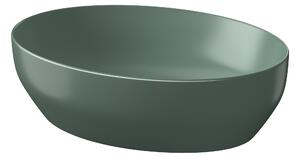Cersanit Larga umyvadlo 50.5x38.5 cm oválný zelená K677-054