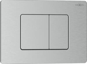 Mexen Tex 05 tlačítko splachovací nerezová ocel, inox - 6105-10