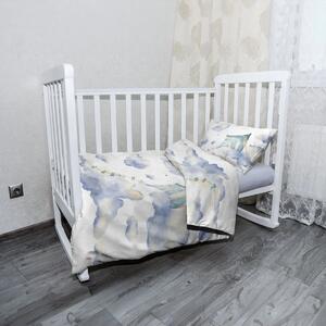 Sablio Dětské povlečení do postýlky Bezstarostný den - 100x135 / 40x60