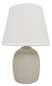 Stolní lampa FANNY šedá/bílá