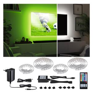 Paulmann 78876 MaxLED TV Comfort, sada RGBW LED pásku za televizi s úhlopříčkou 65" 22W, dálkové ovládání