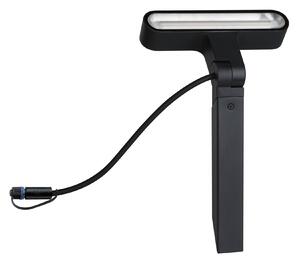 Paulmann 94544 Plug&Shine Ito Horizontal, zahradní spot s trnem 6W LED 3000K, antracit, výška 37cm, IP65