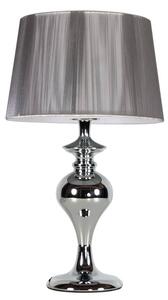 Candellux Stříbrná stolní lampa Gillenia pro žárovku 1x E27 41-11954