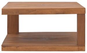 Konferenční stolek 65 x 65 x 33 cm masivní teakové dřevo