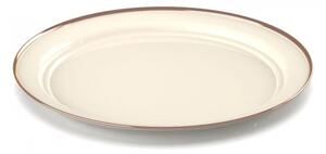 Smaltovaný talíř Mesa Cream
