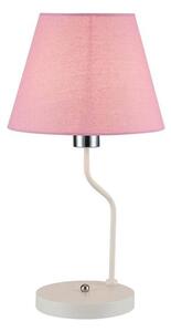 Candellux Růžová stolní lampa York Ledea pro žárovku 1x E14 50501100