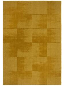 Flair Rugs, Kusový koberec Demi Check Ombre Yellow, 200x290, žlutá, ložnice