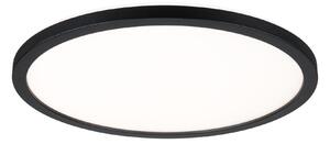Paulmann 70998 Atria Shine, černé stropní svítidlo s korónou, 16W LED 3000K, průměr 29,3cm