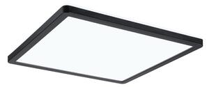 Paulmann 71015 Atria Shine, černé stropní LED svítidlo s korónou, 16W LED 4000K, 29x29cm