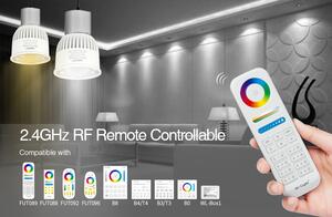 LED Solution Mi-Light MiBoxer RF LED žárovka RGB+CCT 6W GU10 FUT106
