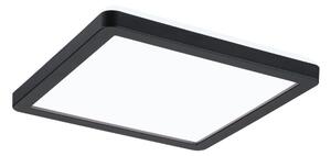Paulmann 71014 Atria Shine, černé stropní svítidlo s korónou, 11,2W LED 4000K, 19x19cm