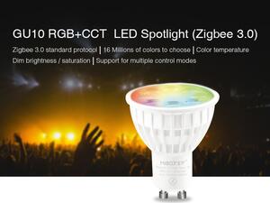 LED Solution Mi-Light MiBoxer ZIGBEE LED žárovka RGB+CCT 4W GU10 FUT103Z