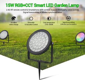 LED Solution Mi-Light MiBoxer RF Zahradní svítidlo RGB+CCT zapichovací 15W FUTC03
