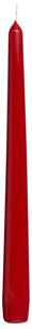 Bolsius Kónická svíčka červená 24 cm, 1 ks