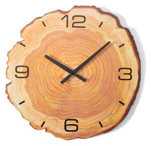 Tutumi - Nástěnné hodiny dřevěné, MTZL20205