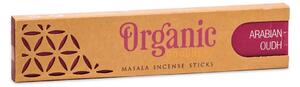 Garden Fresh Arabský oud - vonné tyčinky Organic - Masala incense
